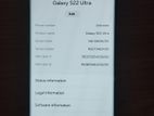 Samsung Galaxy S22 Ultra (Used)