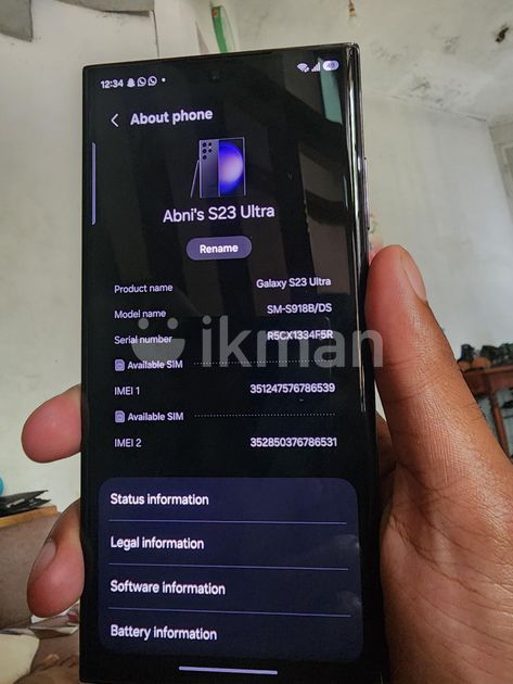 Samsung Galaxy S23 Ultra (Used) | ikman