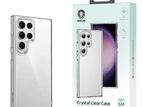 Samsung Galaxy S24 Ultra Green Lion Crystal Clear Case