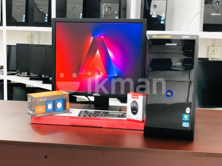 Working Computer Screen Image Samsung I5 2nd Gen 8GB RAM 19