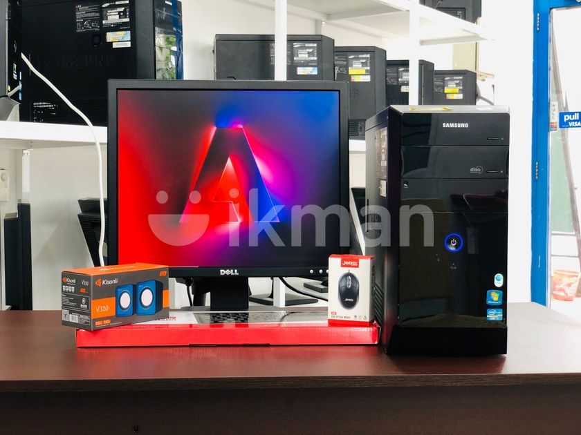 Working Computer Screen Image Samsung I5 4th Gen 8GB RAM 19