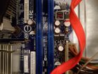 Samsung Intel G41 Motherboard LGA 775 with CPU Cooler