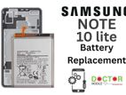 Samsung NOTE 10 lite Battery Replacement