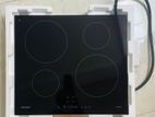 Samsung NZ64H37070K 60cm Electric Induction Hob in Black Glass