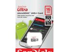 San Disk Ultra 16 Gb Micro Sd Card