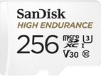 SanDisk 256GB High Endurance microSD Card