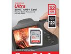 Sandisk 32GB Ultra 120 MB/s Memory Card