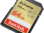 SanDisk 64GB Extreme UHS-I SDXC 170 MB/s Memory Card