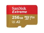 SanDisk Extreme 256GB microSDXC UHS-I Memory Card