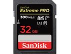 SanDisk Extreme Pro 32GB SDHC 300 MB/S UHS-II Memory Card(New)