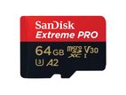 SanDisk Extreme PRO 64GB microSDXC UHS-I CARD