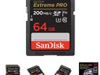 San Disk Extreme Pro 64 Gb Sdxc Uhs- Memory Card