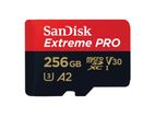 SanDisk Extreme PRO microSDXC™ UHS I CARD with Adapter (256GB)