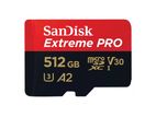 SanDisk Extreme PRO microSDXC™ UHS I CARD with Adapter (512GB)