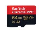 SanDisk Extreme PRO microSDXC™ UHS I CARD with Adapter (64GB)