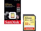 SanDisk Extreme UHS-I SDHC / SDXC Camera Memory Card - 32GB 64GB 128GB