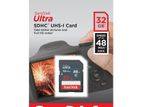 SanDisk Ultra 32GB SD Card MPV CAMERA