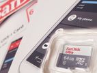 Sandisk Ultra 64GB MicroSDxc UHS-I Card