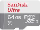 SanDisk Ultra 64GB microSDXC UHS-I Memory Card