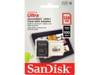 SANDISK ULTRA MICRO SD 128GB 100MBS CLASS 10