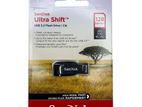 SanDisk Ultra Shift USB 3.2 Flash Drive 128GB