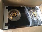 Sanford Double Burner Gas Cooker with Glass Top