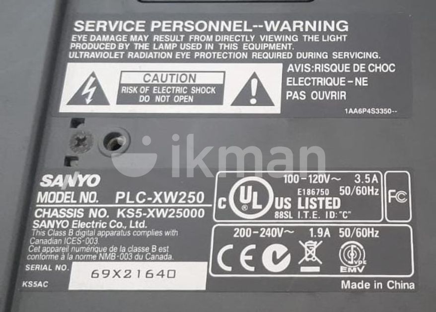 SANYO Projector Lumens 2700 for Sale in Kiribathgoda ikman