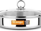 Saute Pan Triply 20 Cm Orange