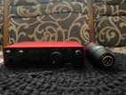 Scarlett 2i2 4th Gen Professional Sound Card with Mic