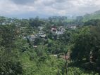 Scenic Hillside Land for Sale in Heerassagala, Kandy