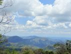scenic view point land for sale in Haputale
