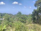 Sea view land for sale at Hapugala