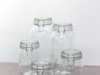 Sealable Glass Jar with Lock
