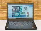 Secondhand Laptop LENOVO ThinkPadT480 Core i5 8th Gen FHD IPS