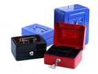 Security Cash Box 08 Inch With 2 Keys Metal