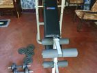 Seepower Bench with 20KG Dumbbell Set