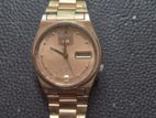 Seiko 5 Automatic Gold Plated Vintage Watch