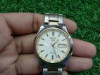 Seiko 5 Automatic Silver Colour Hand Watch