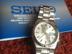 Seiko 5 Automatic Silver Dial Stainless Steel Mens Watch 7S26