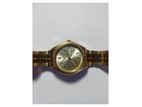 Seiko 5 Gold Tone Automatic Watch