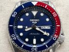 Seiko 5 Sport SRPD53K1 Automatic Pepsi Bezel Men's Watch