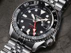 Seiko 5 Sports Automatic GMT Watch SSK001K1 Black Dial Brand new