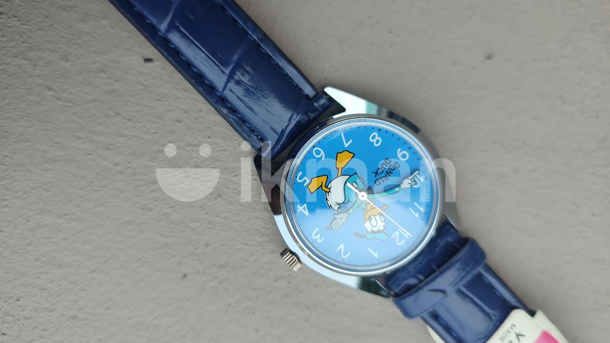 Seiko 5000-6030 Donald Duck Rare Vintage Winding Watch for
