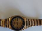 Seiko Automatic Watch - Japanese Made Gold Tone