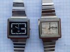 Seiko M5 Japan Day and Date Automatic Two Watches