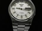 Seiko Vintage Men's Watch Branded Luxury Automatic 5 Series Authentic