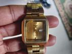 Seiko5 Gold Watch