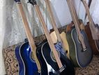 Semi Acoustic 41" Indonesian Box Guitars