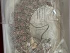 Semi Bridal Pink Zircon Set