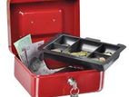 Sentry Safe Money Cash Box with Tray and Key Lock 6 Inch